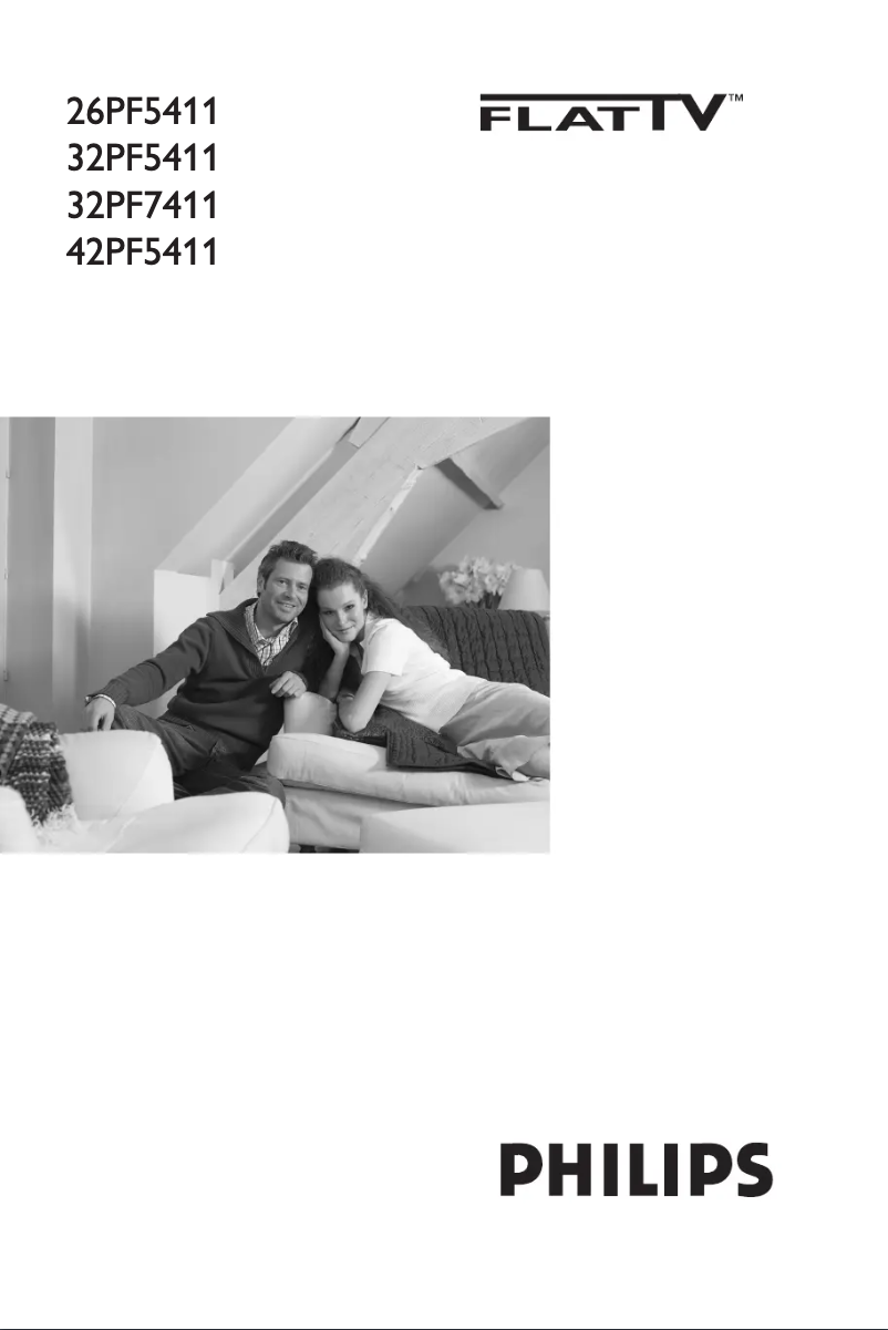 Page n°1 - Manuel utilisateur Philips 42PF5411