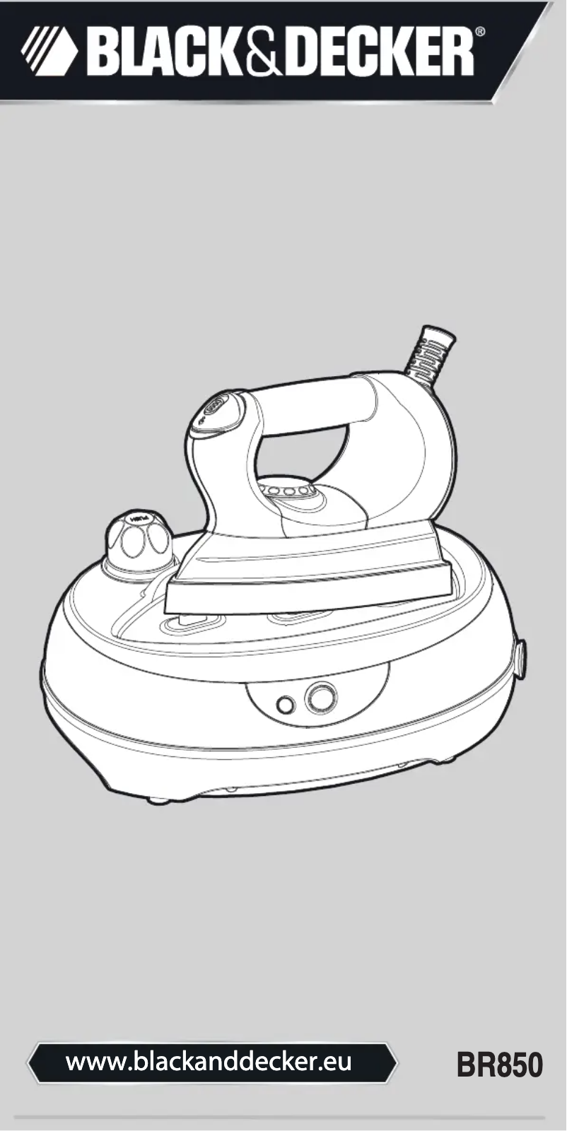 Página 1 del manual Manual de usuario Black & Decker BR850