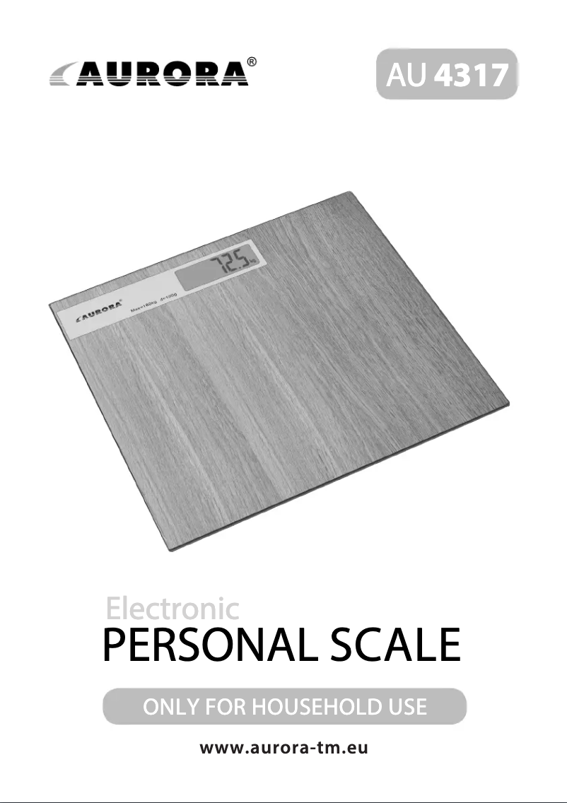 Page 1 de la notice Manuel utilisateur Aurora AU4317