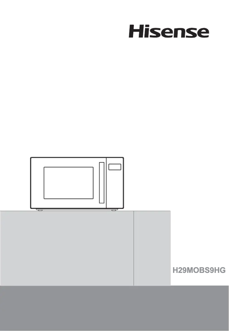 Page 1 de la notice Manuel utilisateur Hisense H29MOBS9HG