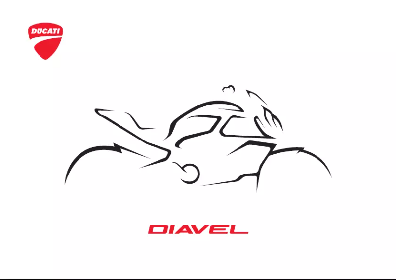 Page 1 of the manual User Manual Ducati XDiavel Black Star (2021)