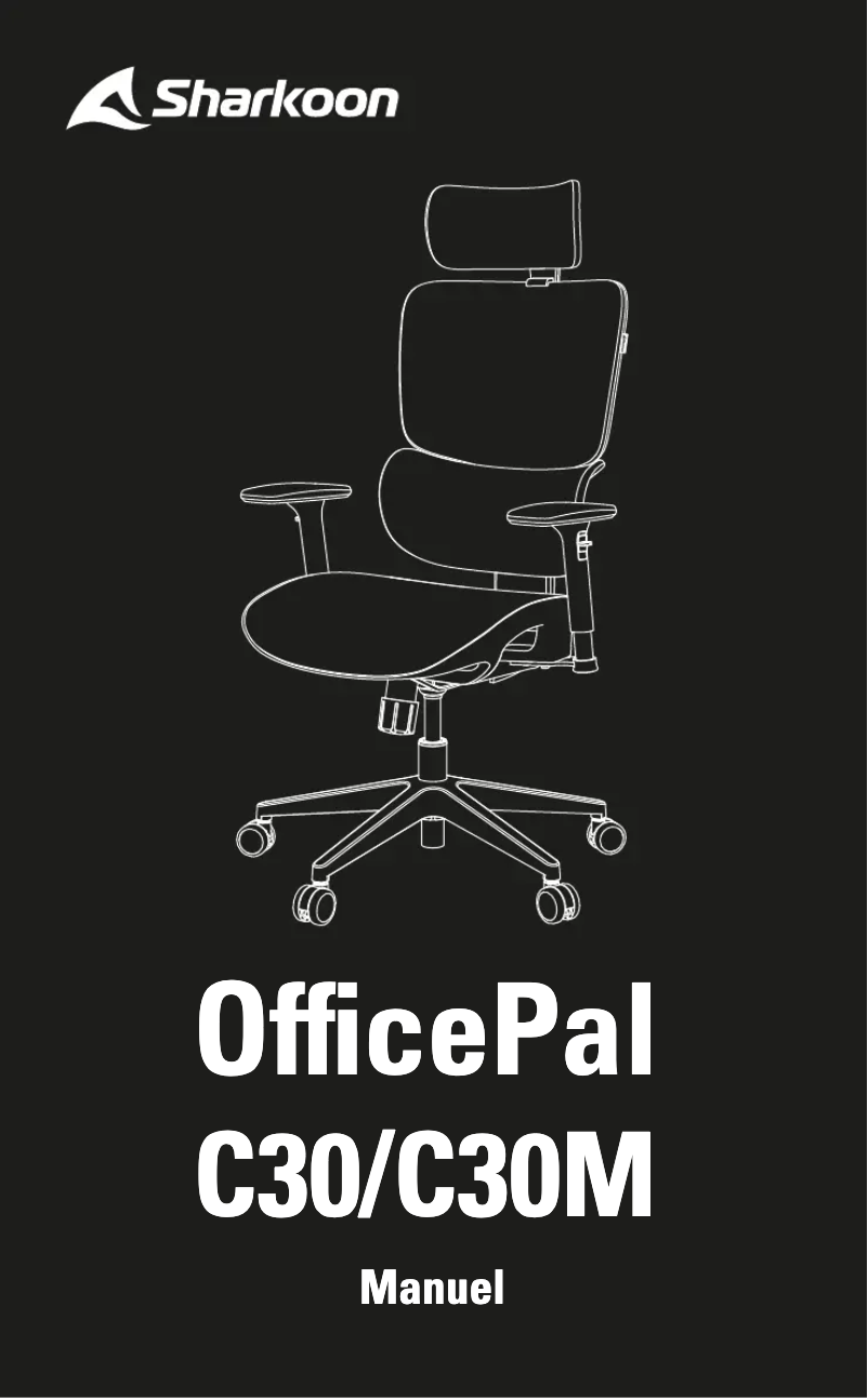 Page 1 de la notice Manuel utilisateur Sharkoon OfficePal C30