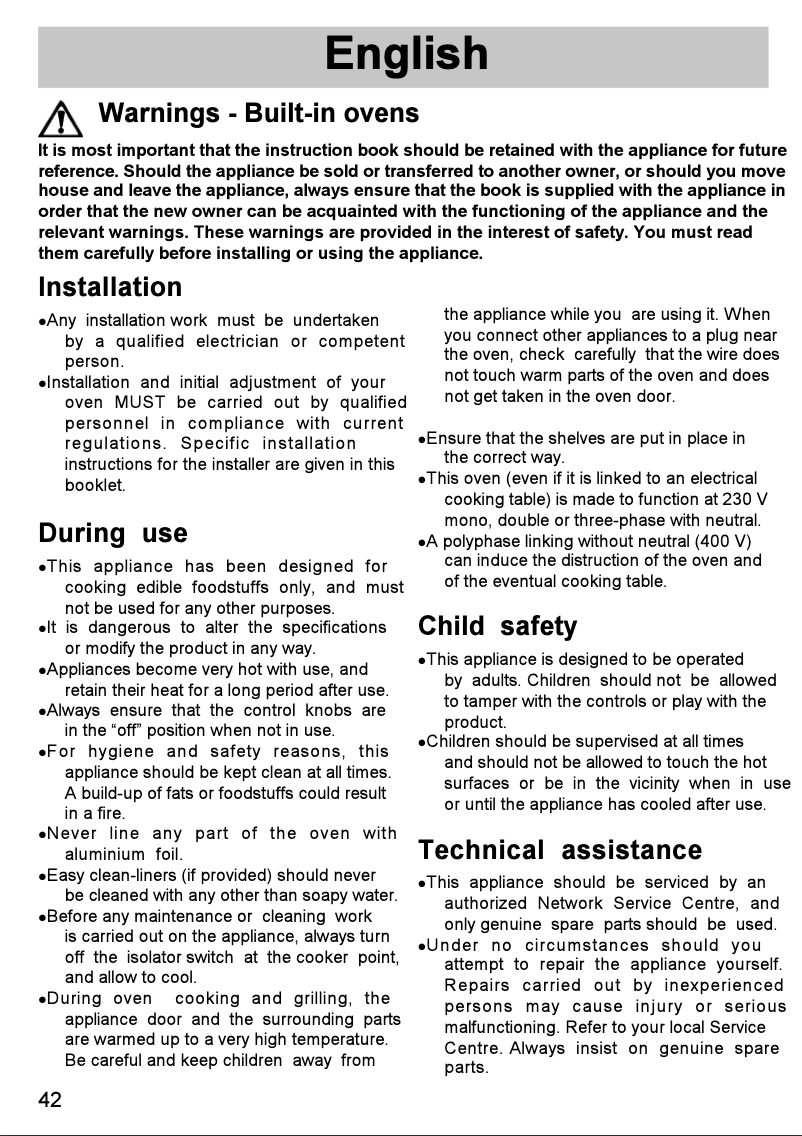 Page 1 de la notice Manuel utilisateur Zanker ZKB7313