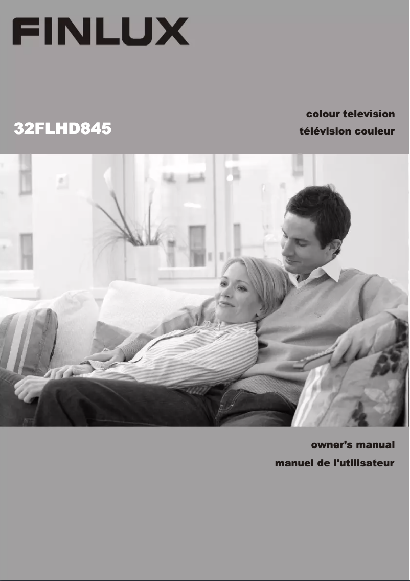 Page 1 de la notice Manuel utilisateur Finlux 32FLHD845