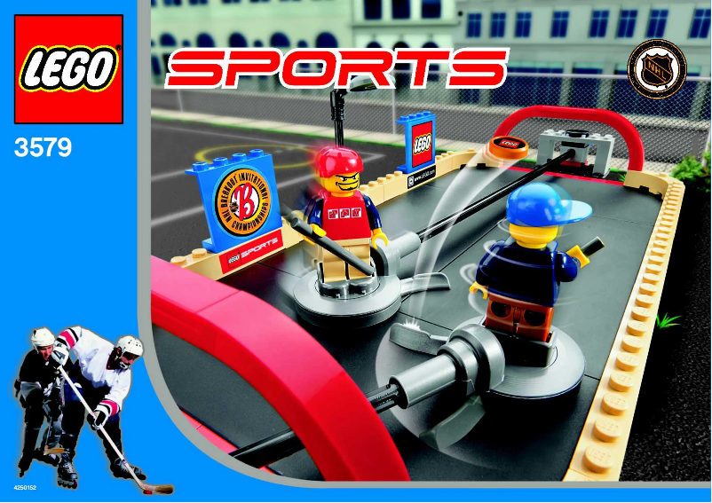 Page 1 de la notice Manuel utilisateur Lego NHL Street Hockey