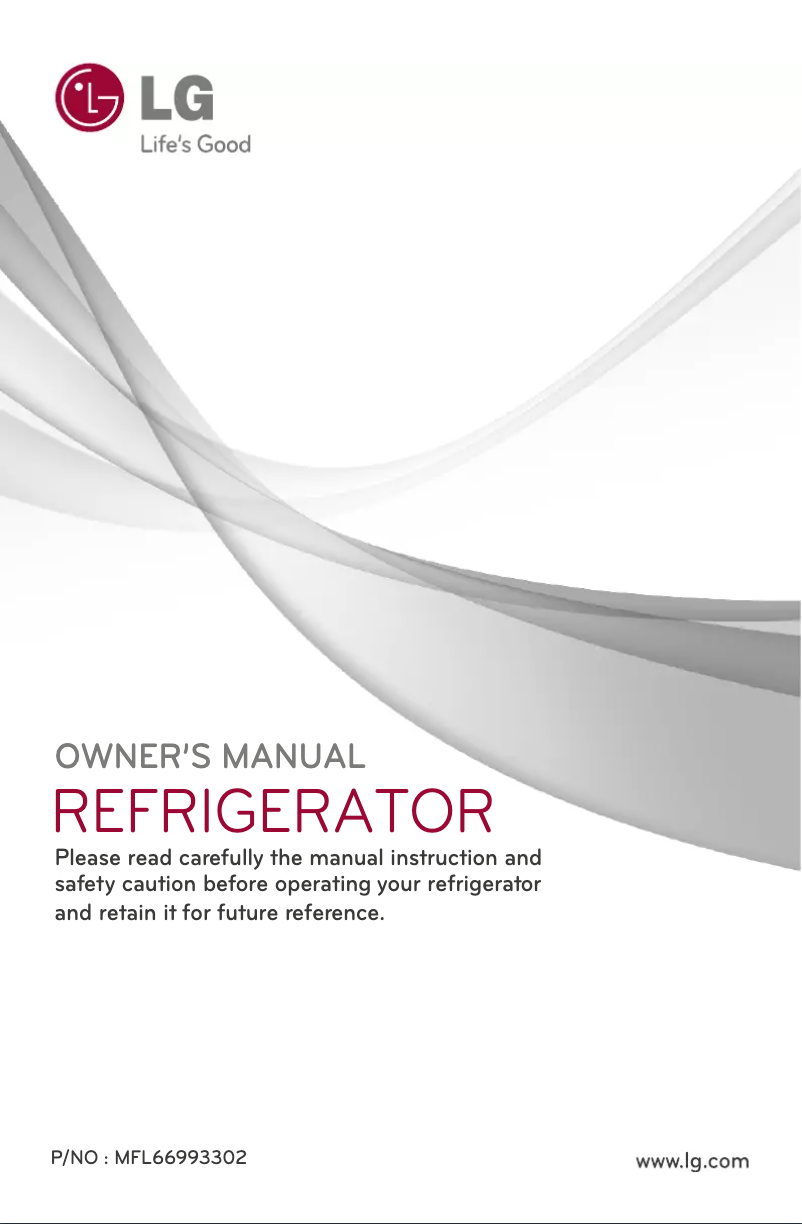 Page 1 de la notice Manuel utilisateur LG GL-205KMDG4