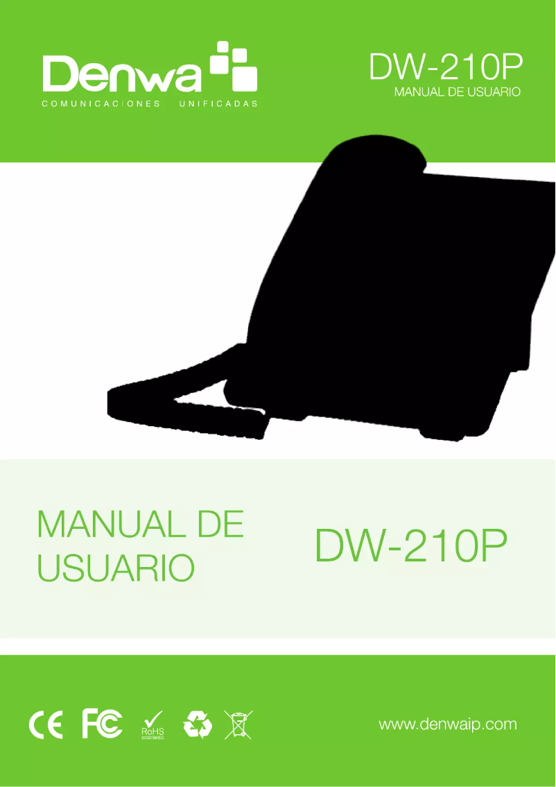 Page 1 of the manual User Manual Denwa DW-SOHOPAK2