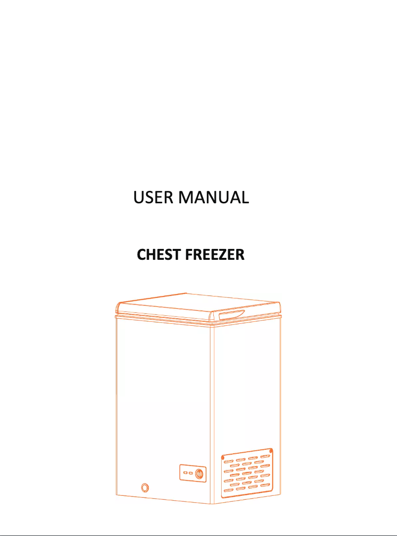 Page 1 of the manual User Manual Candy CCHH 145 UK