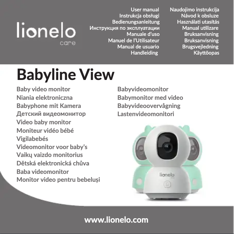 Page 1 de la notice Manuel utilisateur Lionelo line View