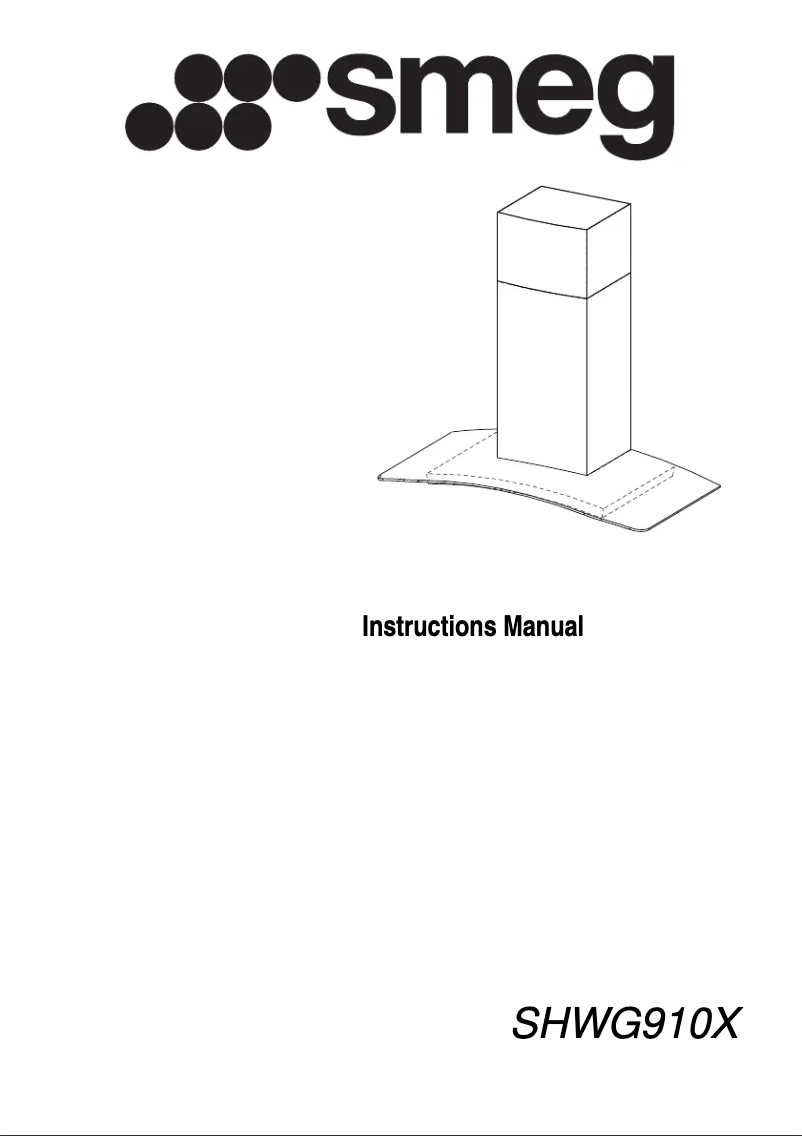 Page 1 de la notice Manuel utilisateur Smeg SHWG910X