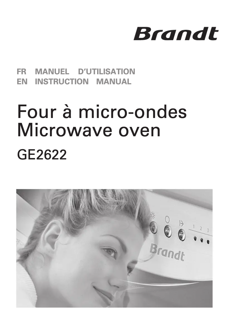 Página 1 del manual Manual de usuario Brandt GE2622