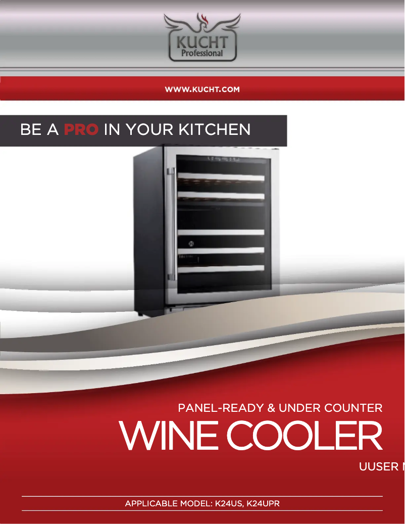 Page 1 de la notice Manuel utilisateur Kucht K24UPR