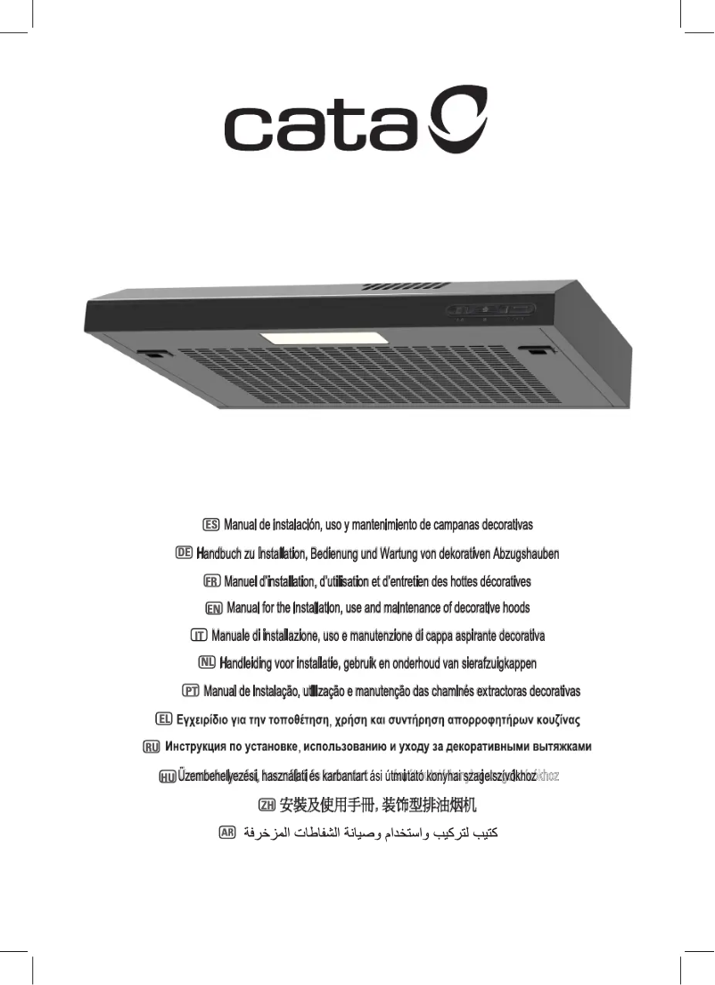 Page 1 de la notice Manuel utilisateur CATA LF-2060 WH