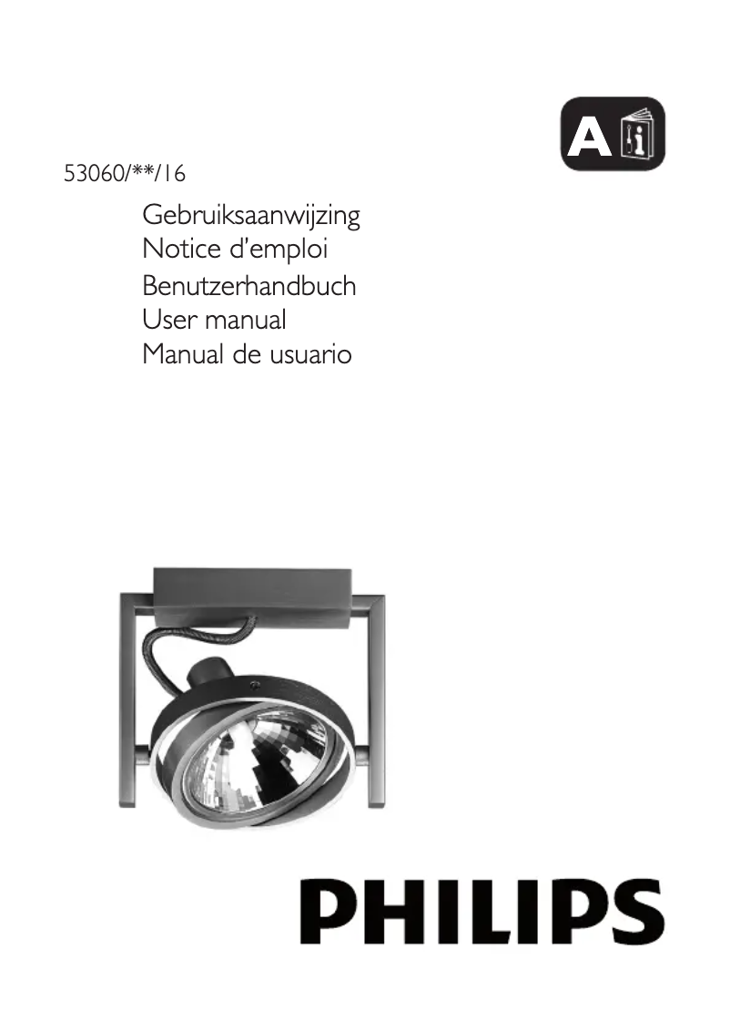 Page 1 de la notice Manuel utilisateur Philips myLiving 530604816