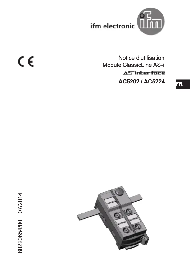 Página 1 del manual Manual de usuario IFM AC5202