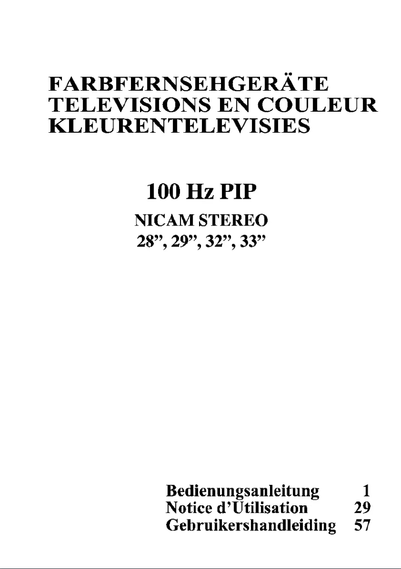 Page 1 de la notice Manuel utilisateur Beko BCT 272 RF 100