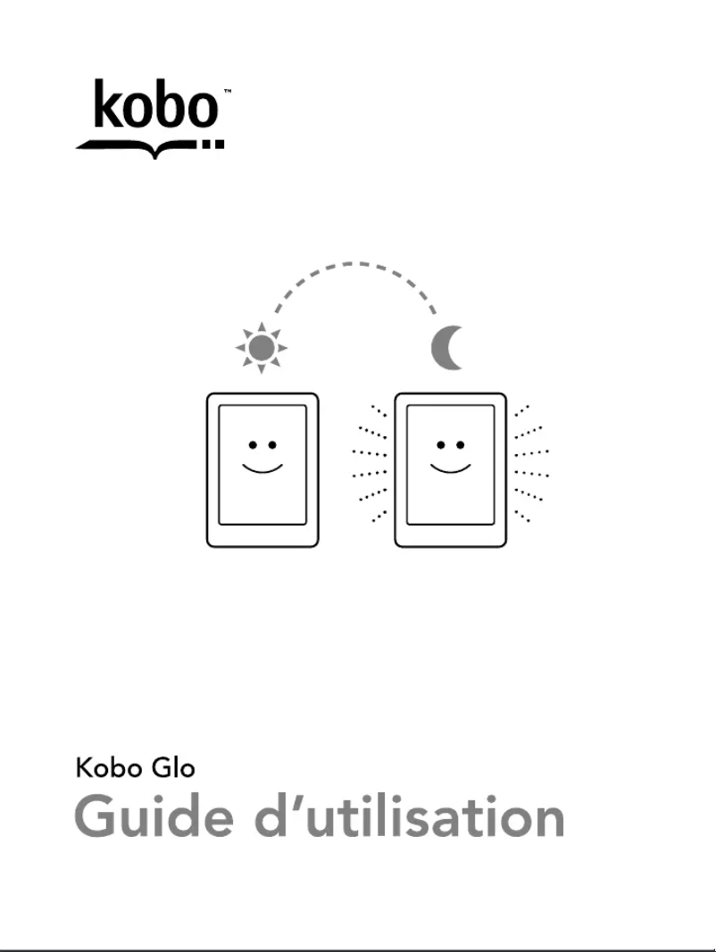 Page 1 de la notice Manuel utilisateur Kobo Glo