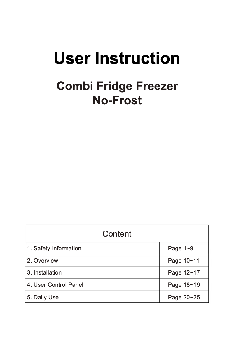 Página 1 del manual Manual de usuario Hoover HOCH1T518EXK