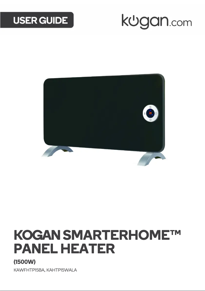 Page 1 de la notice Manuel utilisateur Kogan KAHTP15WALA