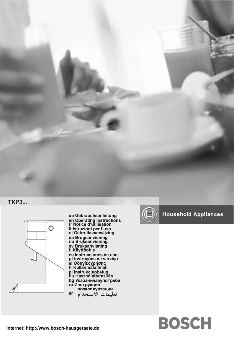 Página 1 del manual Manual de usuario Bosch TKP3021FR