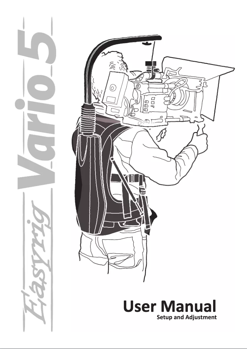 Página 1 del manual Manual de usuario Easyrig Vario 5