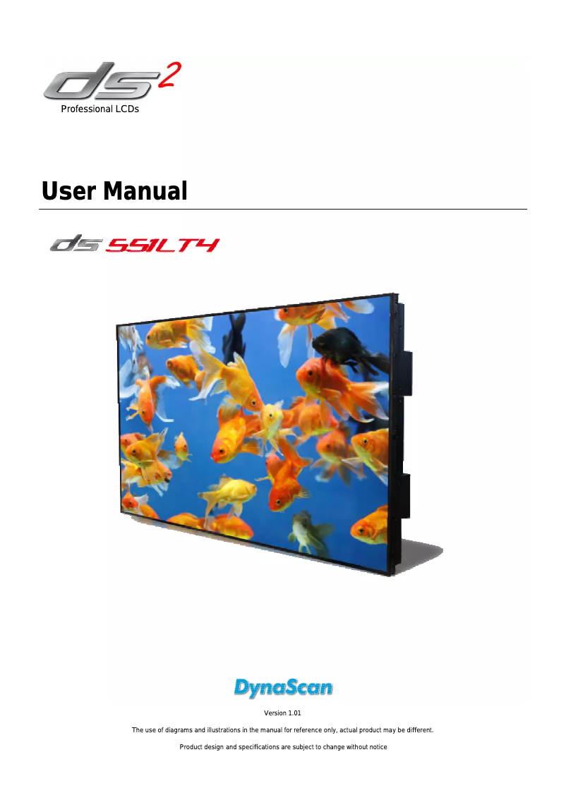 Page 1 de la notice Manuel utilisateur DynaScan DS552LT4