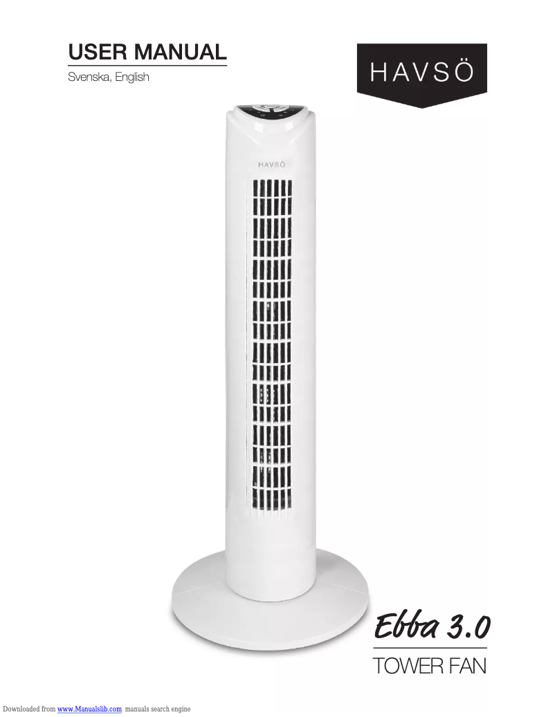Página 1 del manual Manual de usuario Havsö Ebba 3.0