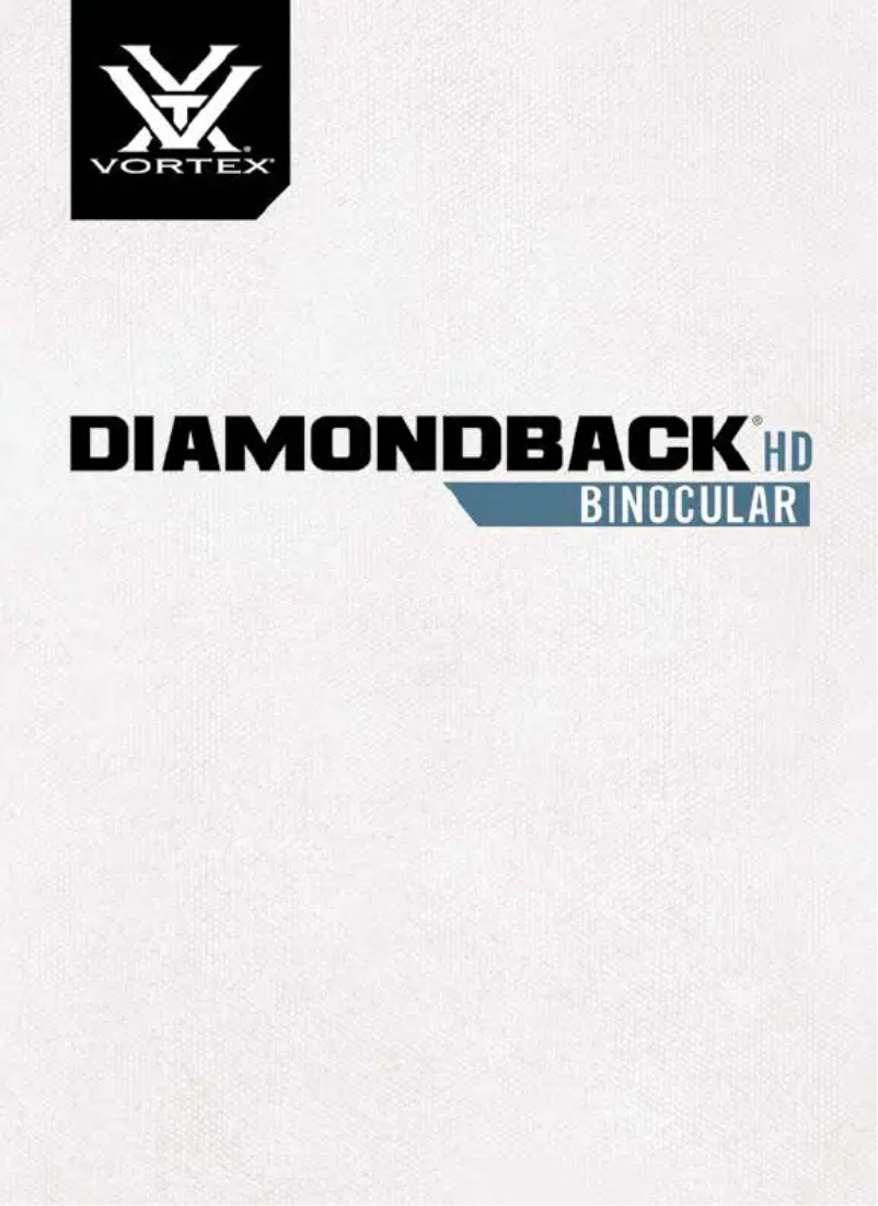 Page 1 de la notice Manuel utilisateur Vortex Diamondback HD 10 x 42