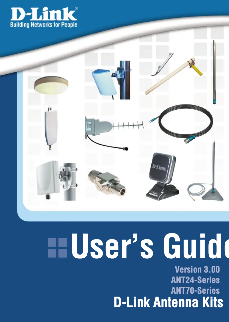Página 1 del manual Manual de usuario D-Link ANT24-1200