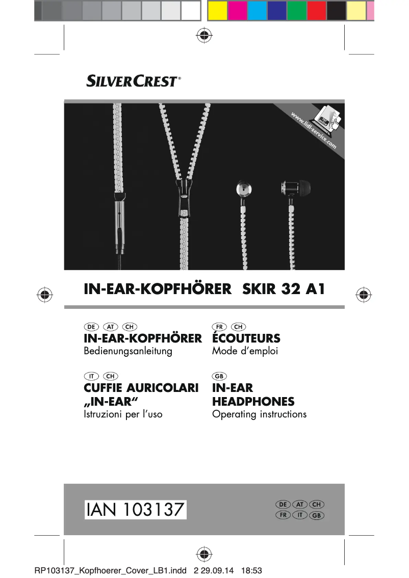 Página 1 del manual Manual de usuario SilverCrest SKIR 32 A1