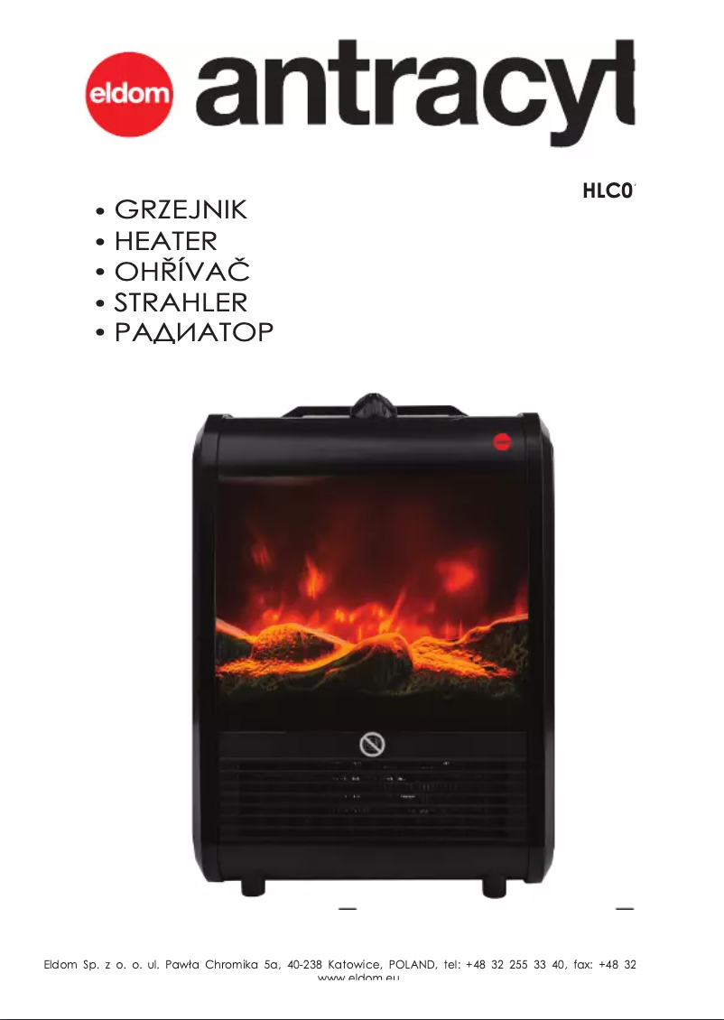 Page 1 de la notice Manuel utilisateur Eldom HLC01