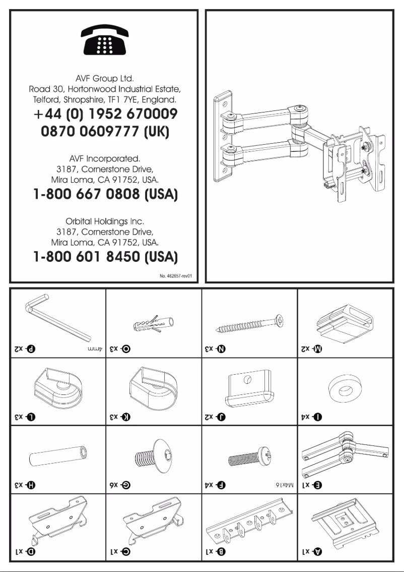 Page 1 de la notice Manuel utilisateur AVF EL104B