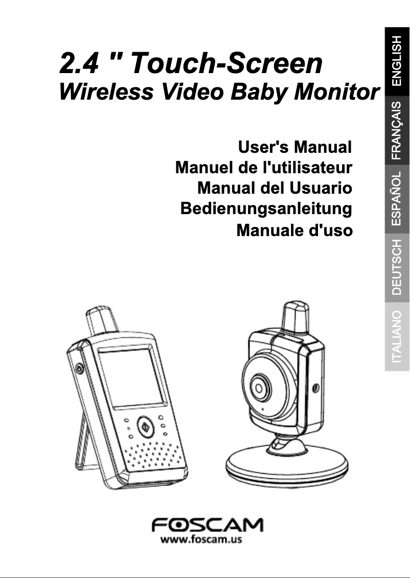 Página 1 del manual Manual de usuario Foscam FBM2307