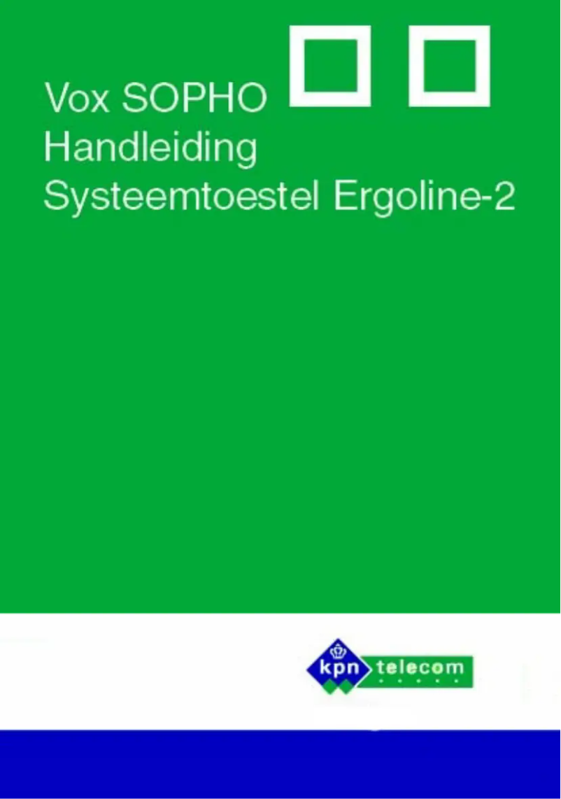 Página 1 del manual Manual de usuario Philips Ergoline 2