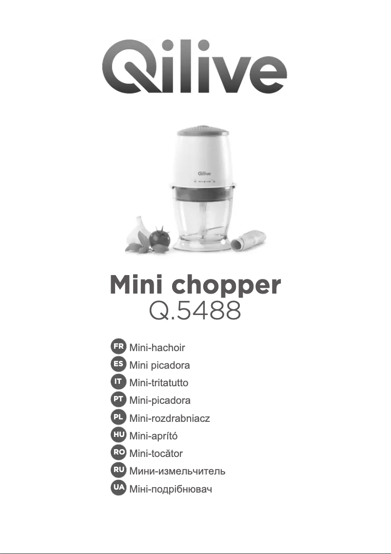 Page 1 of the manual User Manual Qilive Q.5488