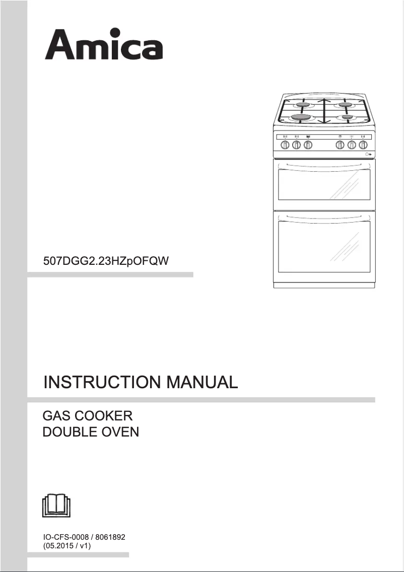 Page 1 of the manual User Manual Amica 508TGG2