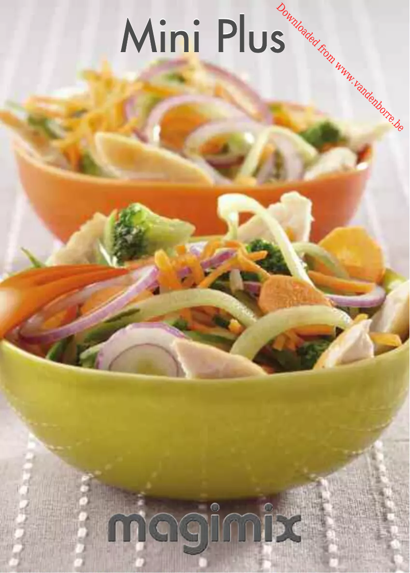 Página 1 del manual Manual de usuario Magimix Mini Plus 18258EB