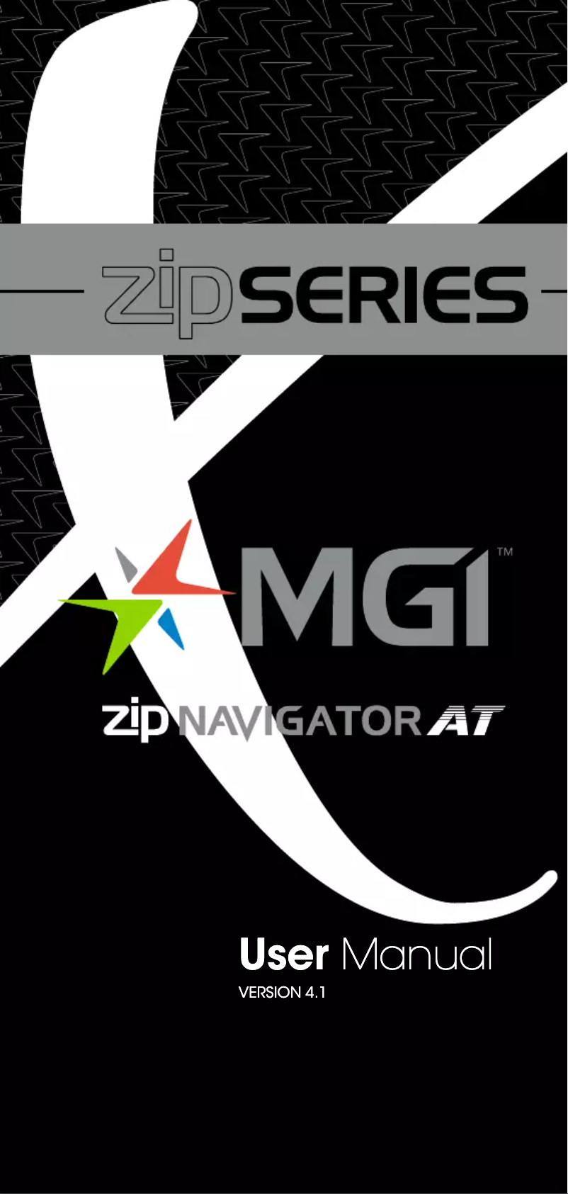 Page 1 de la notice Manuel utilisateur MGI Zip Navigator AT