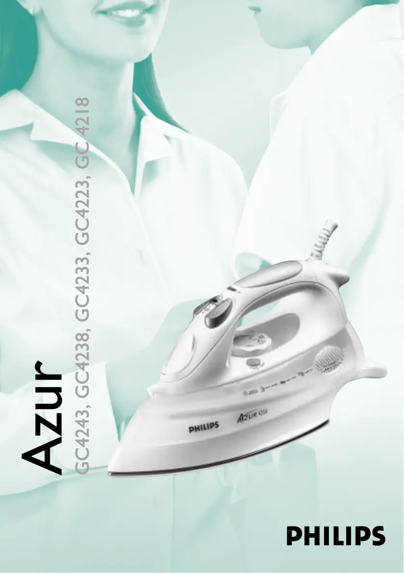 Página 1 del manual Manual de usuario Philips Azur GC4238