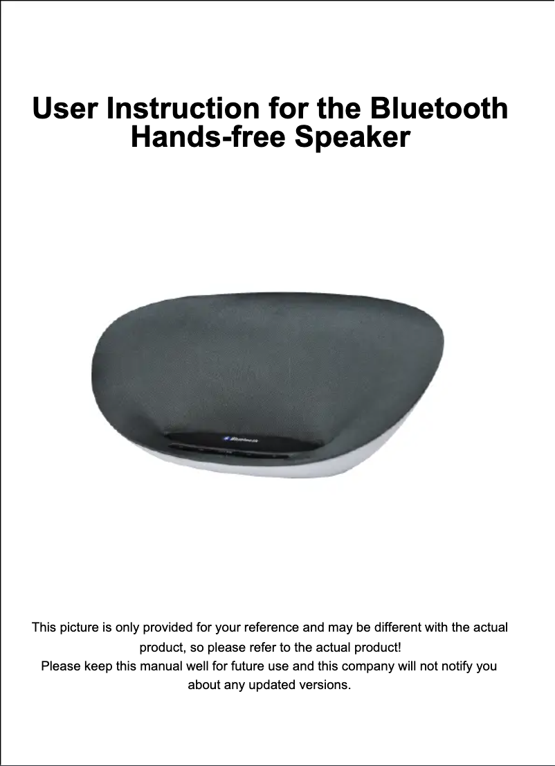 Page 1 de la notice Manuel utilisateur Salora BTS1200