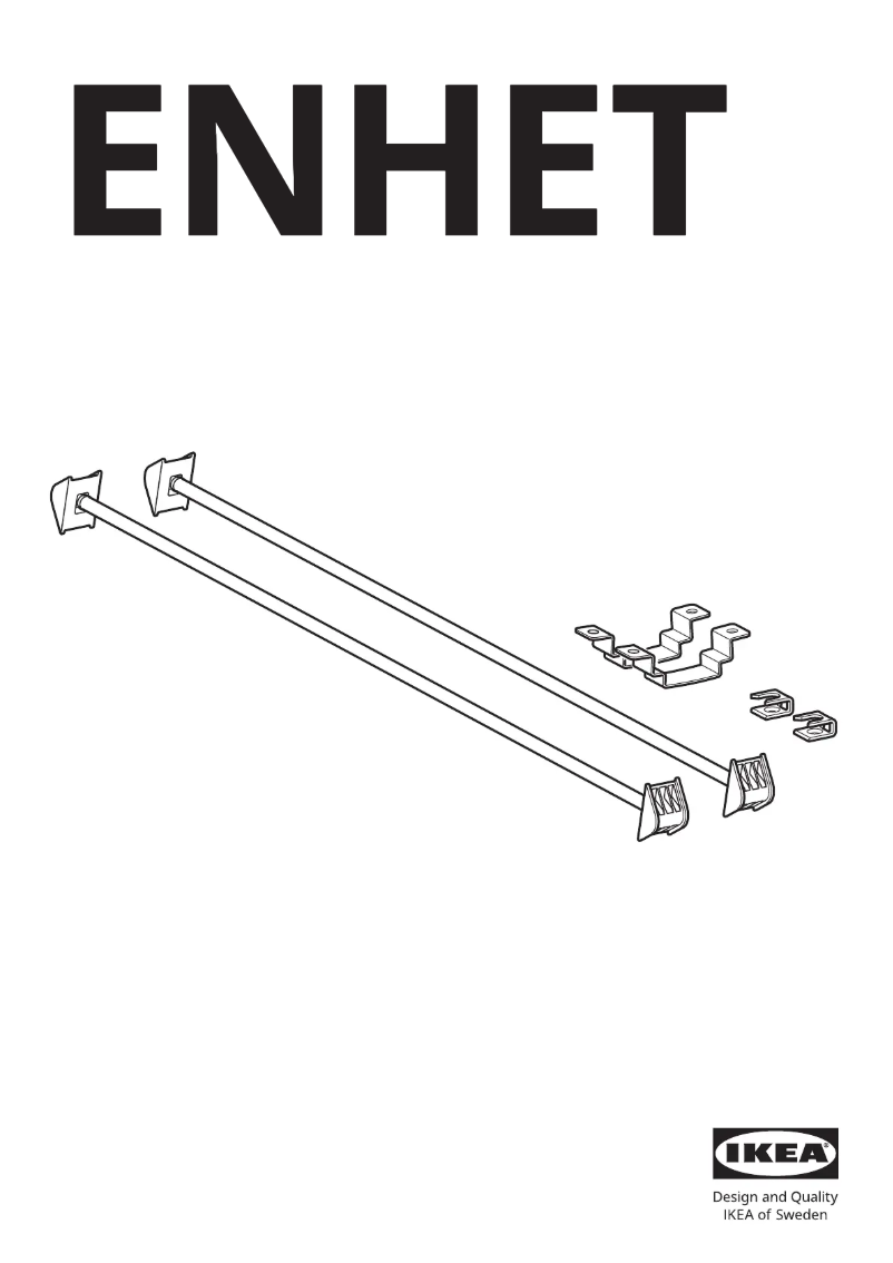 Page 1 de la notice Manuel utilisateur Ikea ENHET 704.801.81