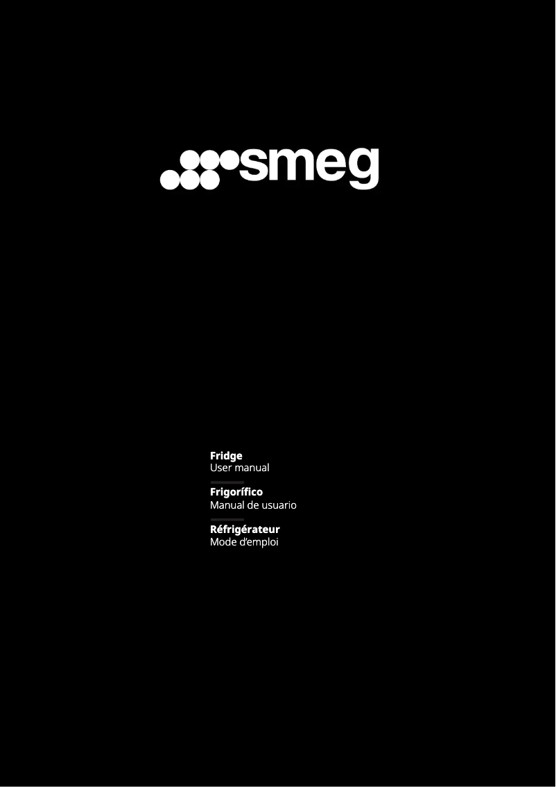 Página 1 del manual Manual de usuario Smeg RBMU36R