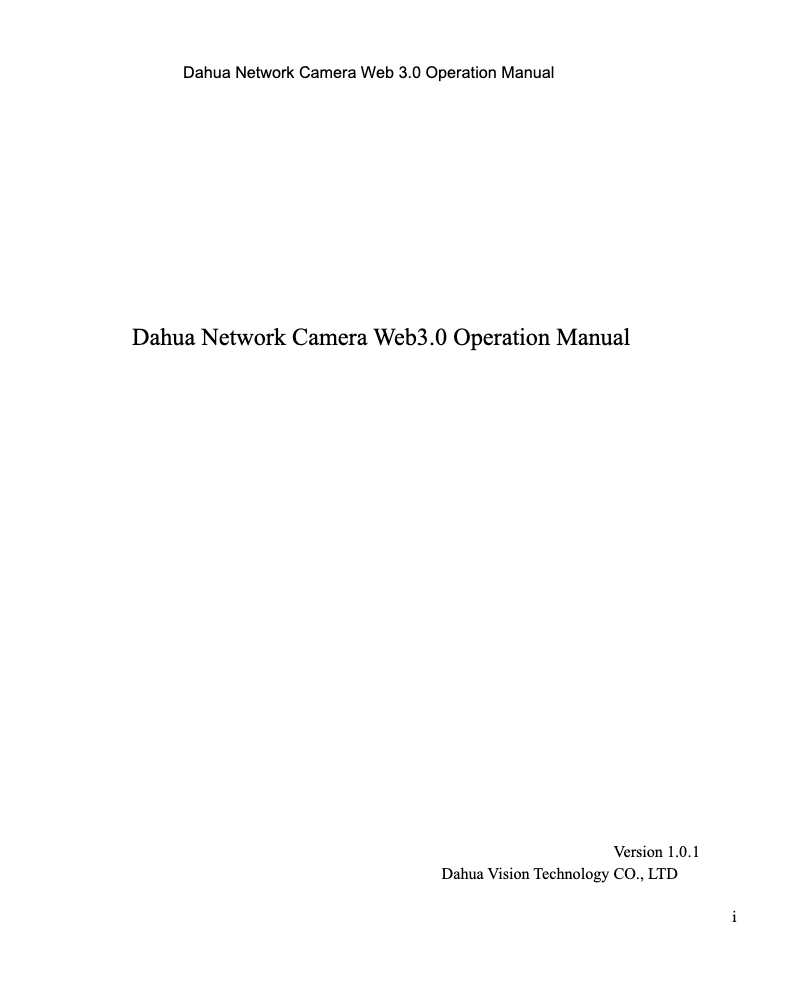 Página 1 del manual Manual de usuario Dahua Technology HDW4631EMP-ASE
