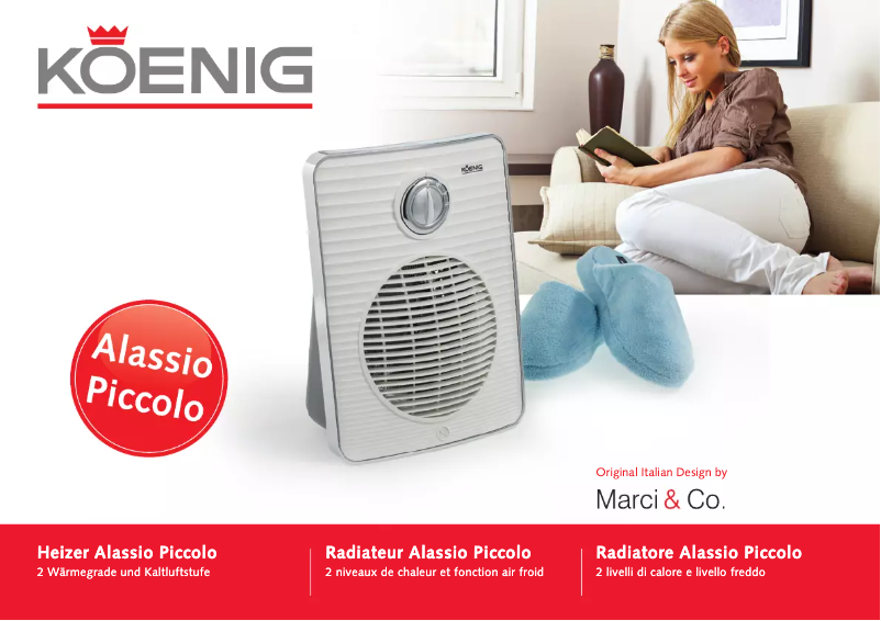 Page 1 de la notice Manuel utilisateur Koenig B06173