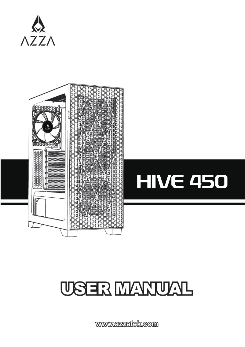 Page 1 of the manual User Manual Azza Hive 450