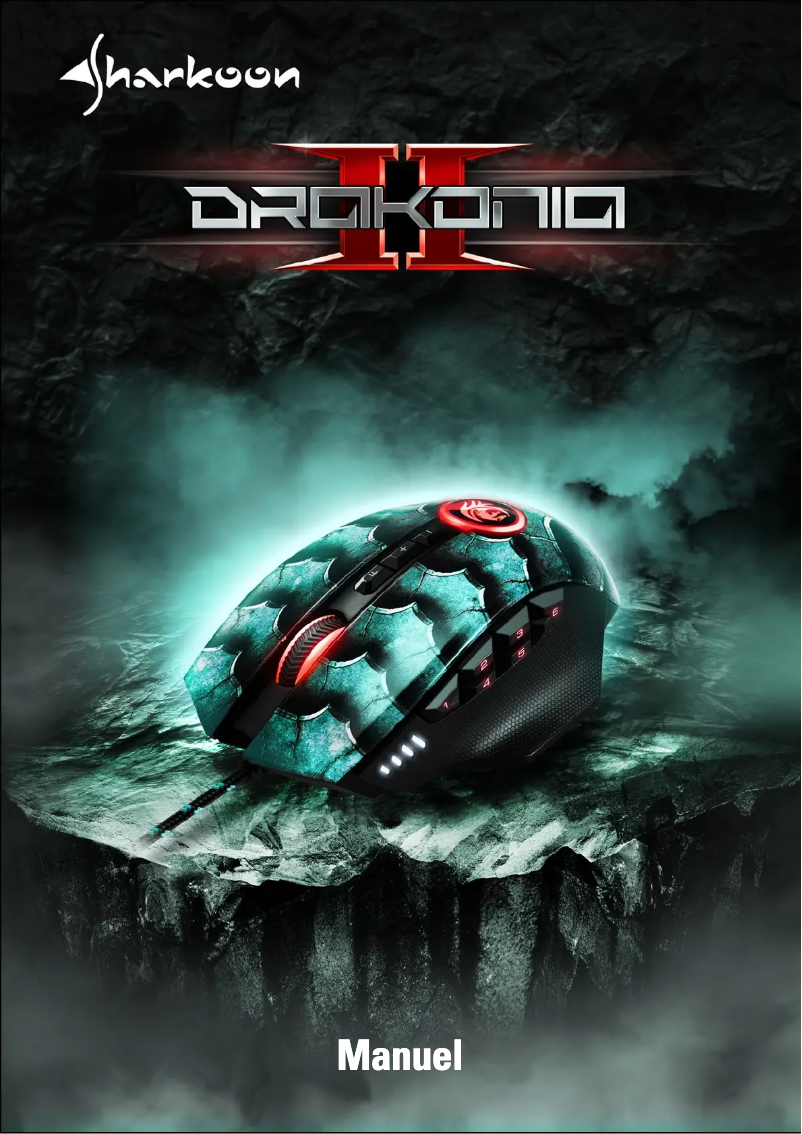 Page 1 de la notice Manuel utilisateur Sharkoon Drakonia II