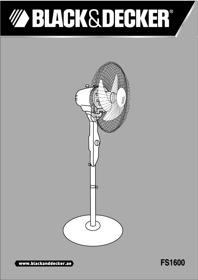 Página 1 del manual Manual de usuario Black & Decker FS1600