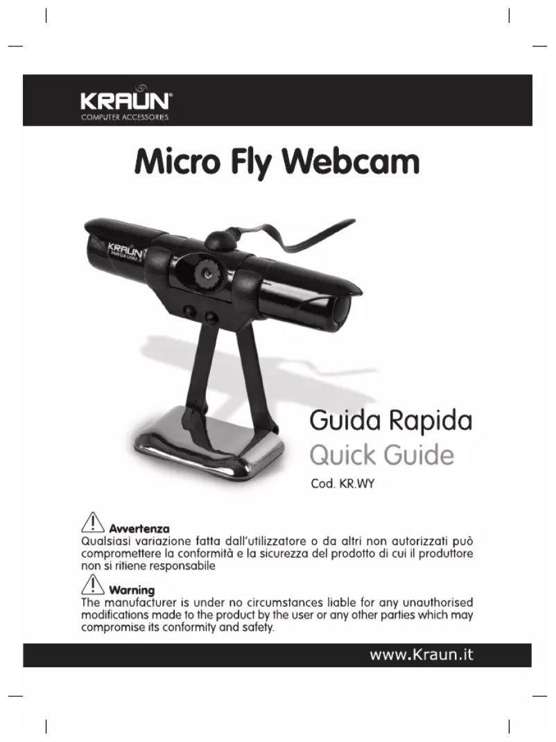 Page 1 de la notice Manuel utilisateur Kraun KR.WY