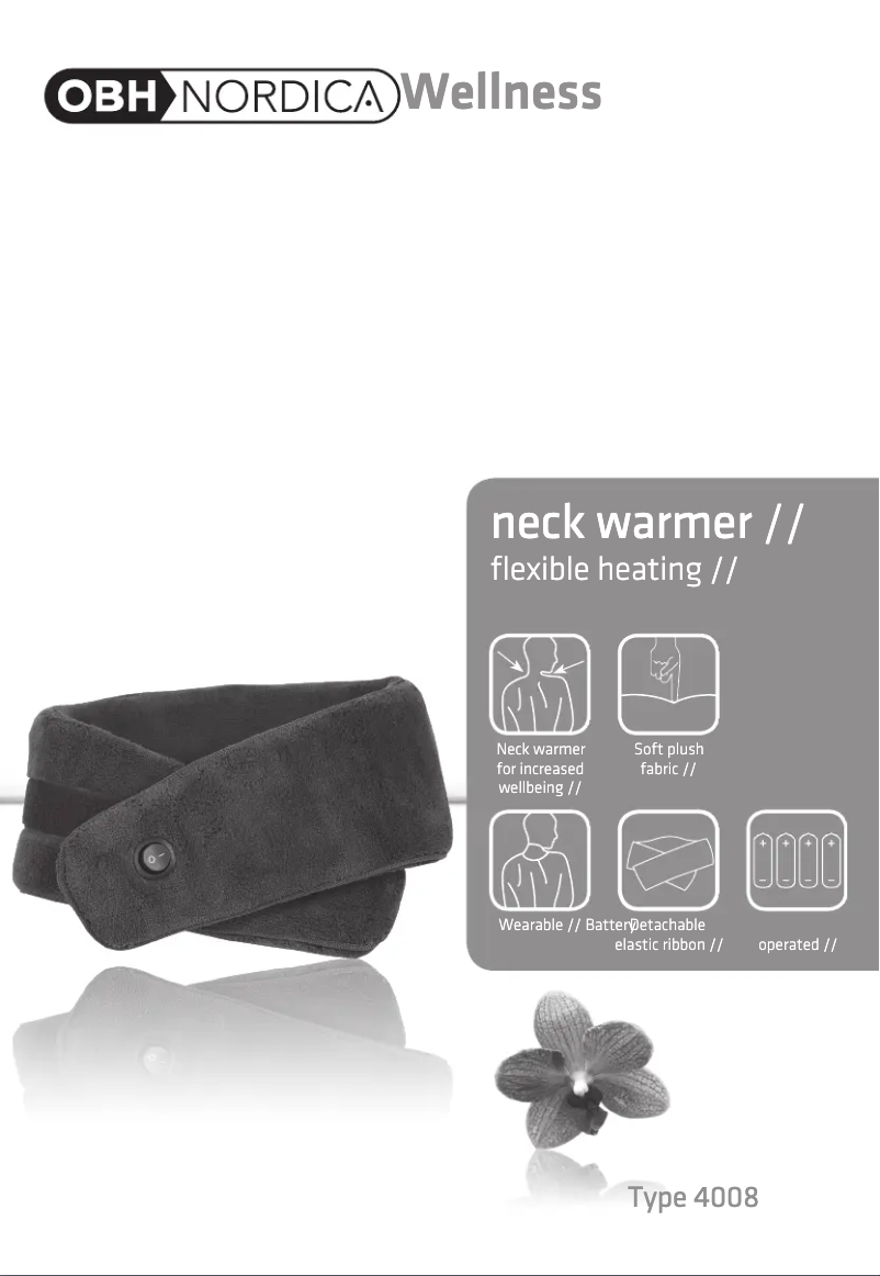 Página 1 del manual Manual de usuario OBH Nordica Neck Warmer