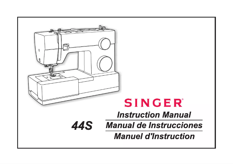 Página 1 del manual Manual de usuario Singer Classic 44S